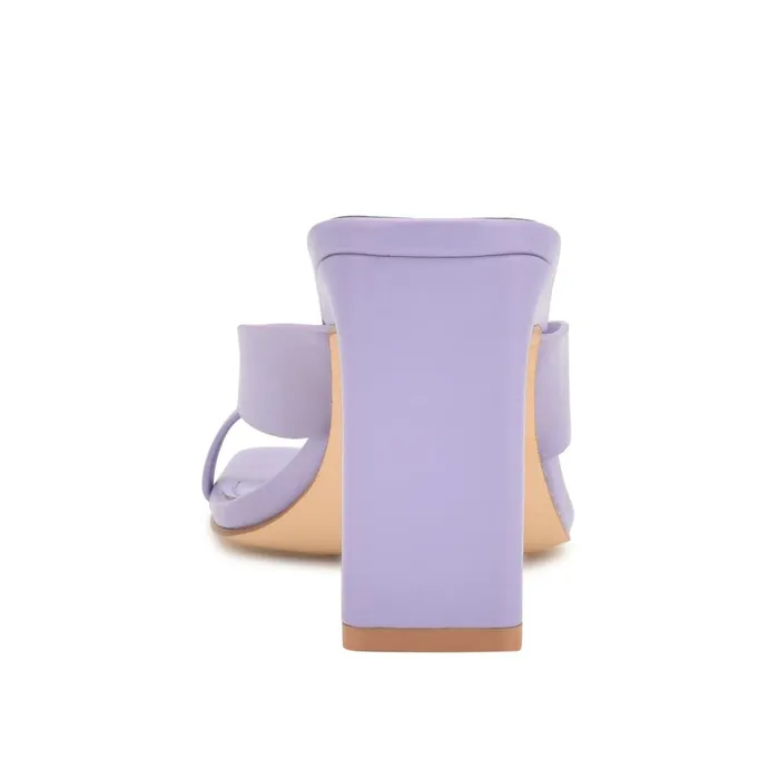 Durlife Heeled Thong Sandals Light Purple Women Nine West Mid Heels Durlife Heeled Thong Sandals Light Purple Women Nine West Mid Heels