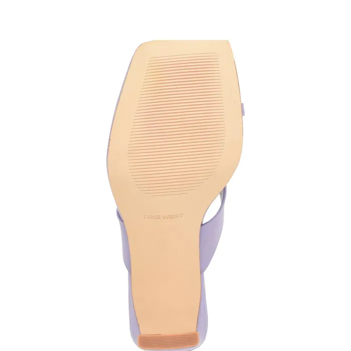 Durlife Heeled Thong Sandals Light Purple Women Nine West Mid Heels Durlife Heeled Thong Sandals Light Purple Women Nine West Mid Heels