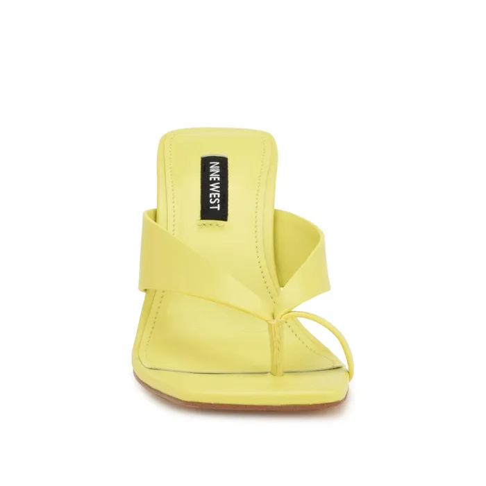 Durlife Heeled Thong Sandals Lime Women Nine West Sandals Durlife Heeled Thong Sandals Lime Women Nine West Sandals