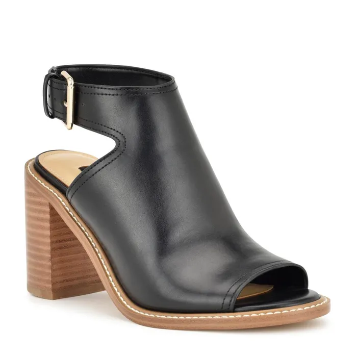 Edward Tailored Sandals Black Women Nine West Sandals Edward Tailored Sandals Black Women Nine West Sandals