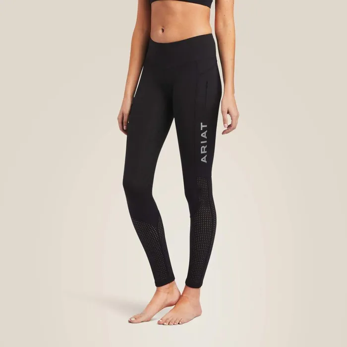 Eos Full Seat Tight Black Women Ariat Pants and Shorts