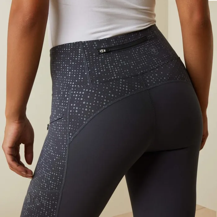 Eos Lumina Knee Patch Tight Ebony Women Ariat Pants and Shorts Eos Lumina Knee Patch Tight Ebony Women Ariat Pants and Shorts