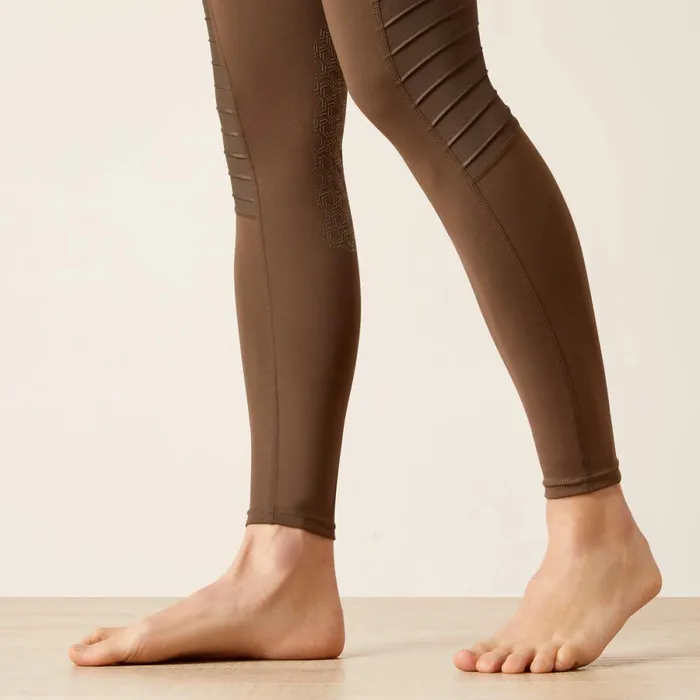 Eos Moto Knee Patch Tight Banyan Bark Women Ariat Pants and Shorts Eos Moto Knee Patch Tight Banyan Bark Women Ariat Pants and Shorts