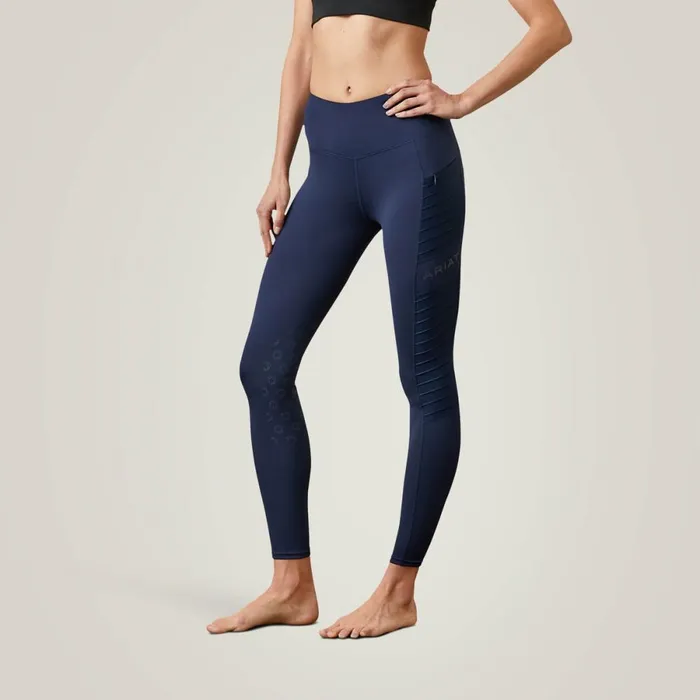Eos Moto Knee Patch Tight Navy Women Ariat Pants and Shorts