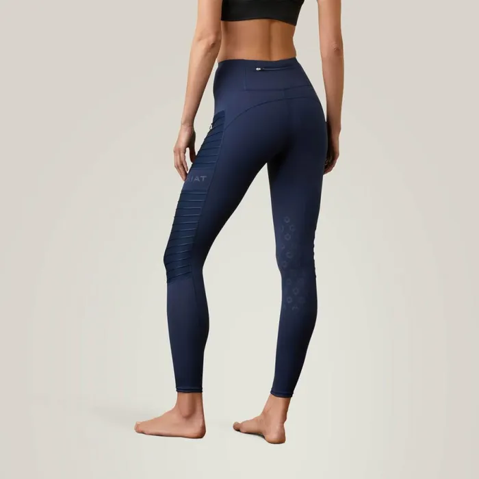 Eos Moto Knee Patch Tight Navy Women Ariat Pants and Shorts Eos Moto Knee Patch Tight Navy Women Ariat Pants and Shorts