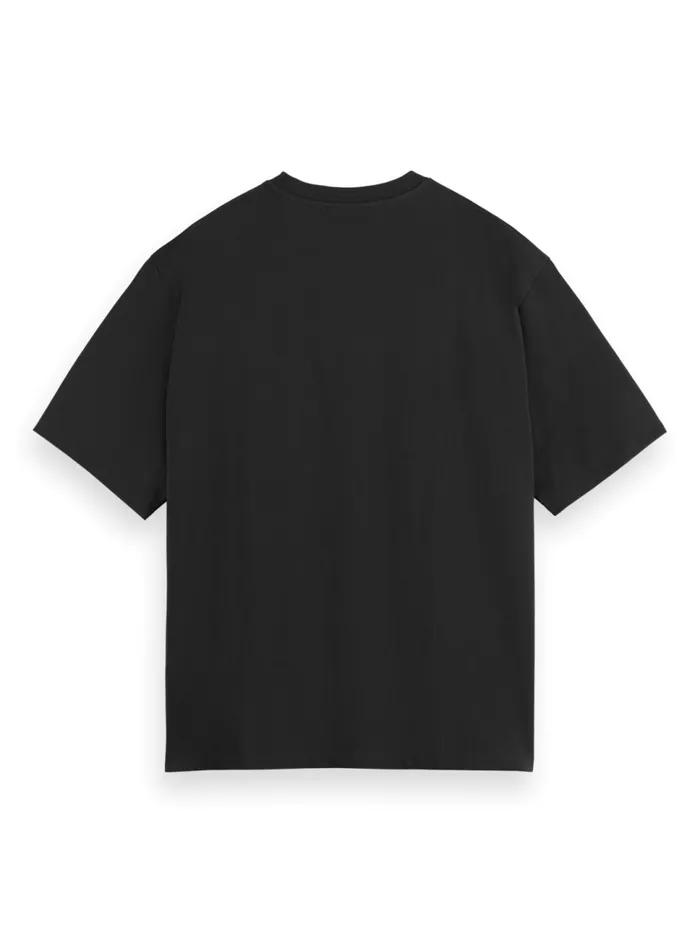 Essential 8211 3 CROSSES LOOSE FIT POCKET TSHIRT Black Men Scotch and Soda TShirts and Polo Shirts Essential 8211 3 CROSSES LOOSE FIT POCKET TSHIRT Black Men Scotch and Soda TShirts and Polo Shirts
