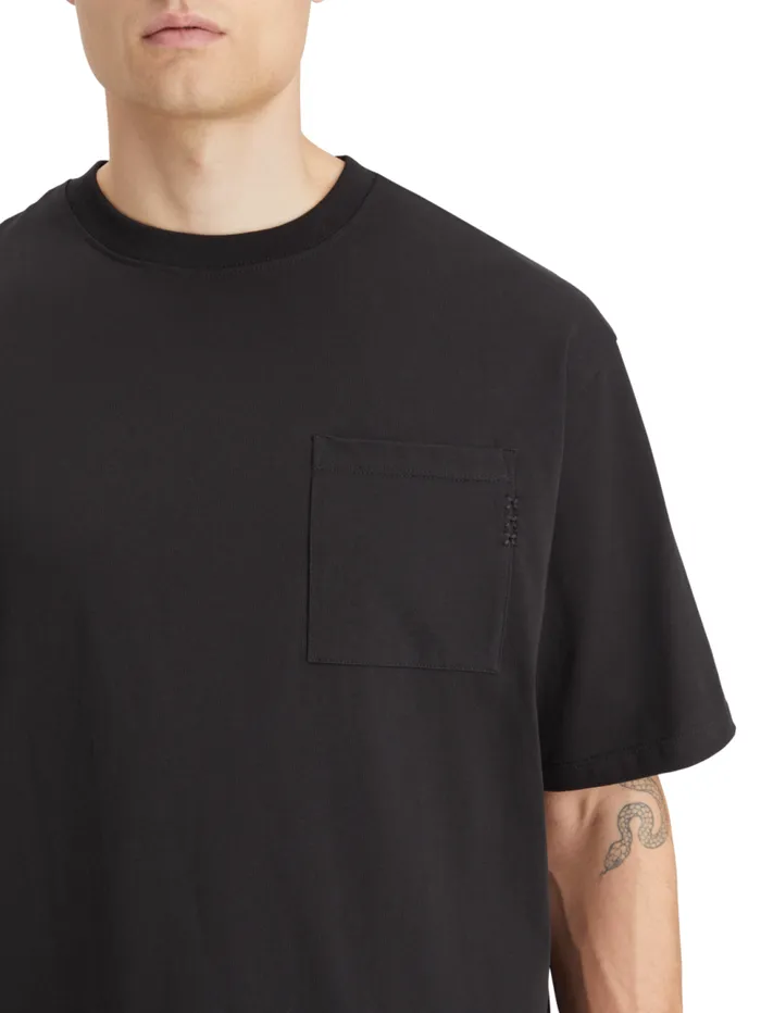 Essential 8211 3 CROSSES LOOSE FIT POCKET TSHIRT Black Men Scotch and Soda TShirts and Polo Shirts Essential 8211 3 CROSSES LOOSE FIT POCKET TSHIRT Black Men Scotch and Soda TShirts and Polo Shirts