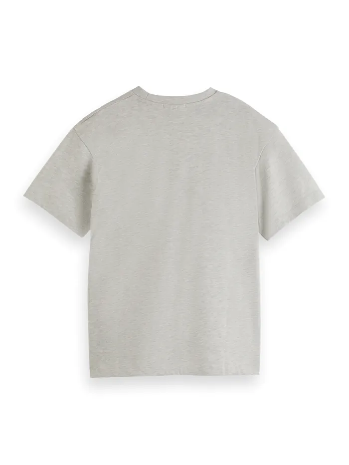 Essential 8211 The Free Spirit Peace Bird Tshirt Oatmeal Melange Men Scotch and Soda TShirts and Polo Shirts Essential 8211 The Free Spirit Peace Bird Tshirt Oatmeal Melange Men Scotch and Soda TShirts and Polo Shirts