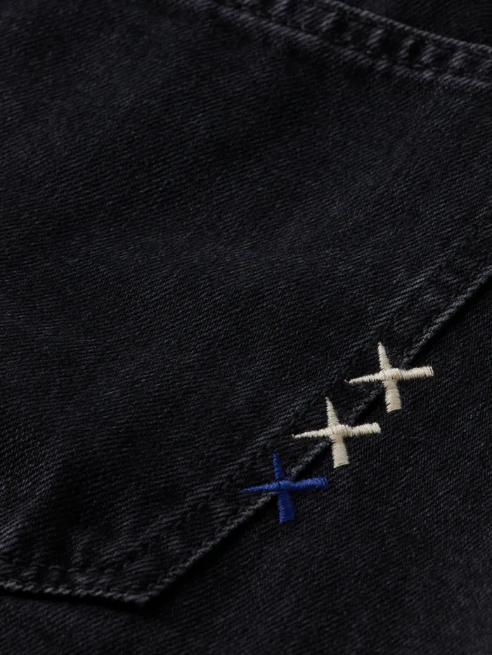 Essential The Pitch Loose Fit Jeans 8211 Black Buzz Black Buzz Men Scotch and Soda Essentials Essential The Pitch Loose Fit Jeans 8211 Black Buzz Black Buzz Men Scotch and Soda Essentials