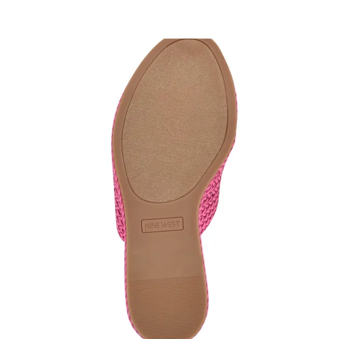Everie Espadrille Wedge Sandals Pink Women Nine West Sandals Everie Espadrille Wedge Sandals Pink Women Nine West Sandals