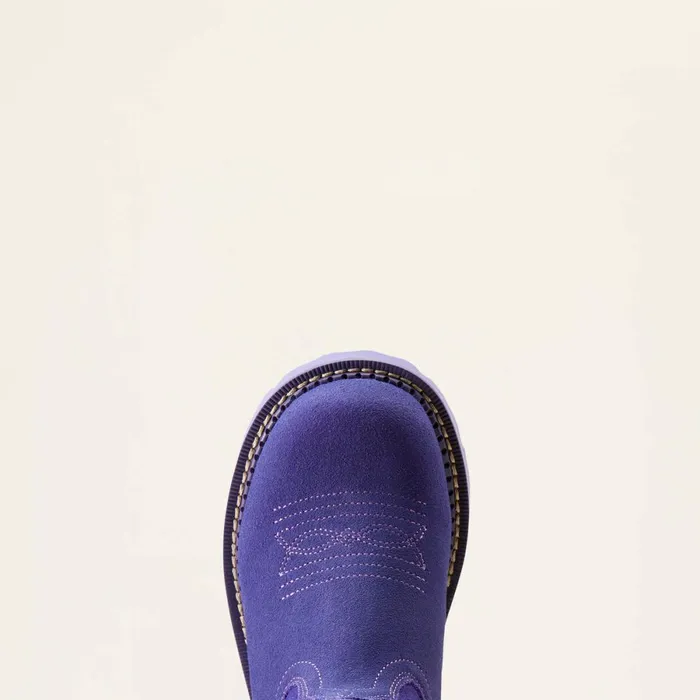 Fatbaby Western Boot Violet Suedepurple Metallic Women Ariat Western Boots Fatbaby Western Boot Violet Suedepurple Metallic Women Ariat Western Boots
