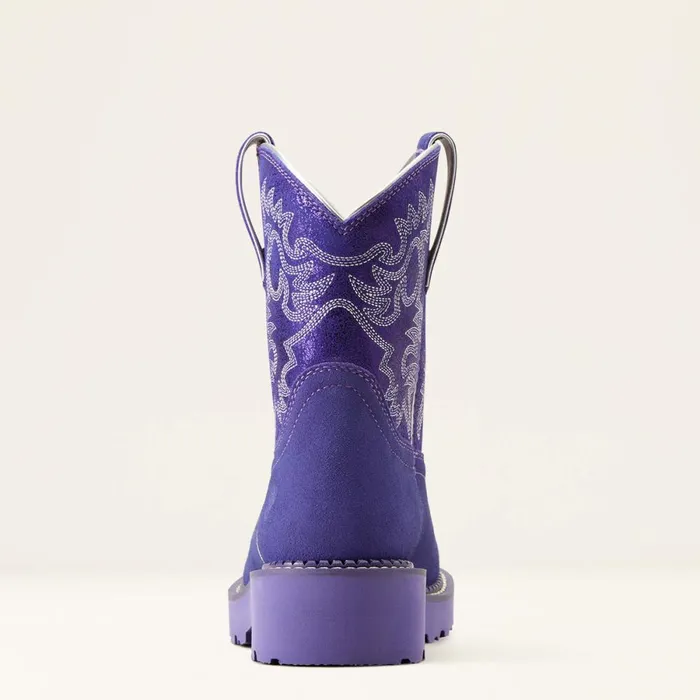 Fatbaby Western Boot Violet Suedepurple Metallic Women Ariat Western Boots Fatbaby Western Boot Violet Suedepurple Metallic Women Ariat Western Boots