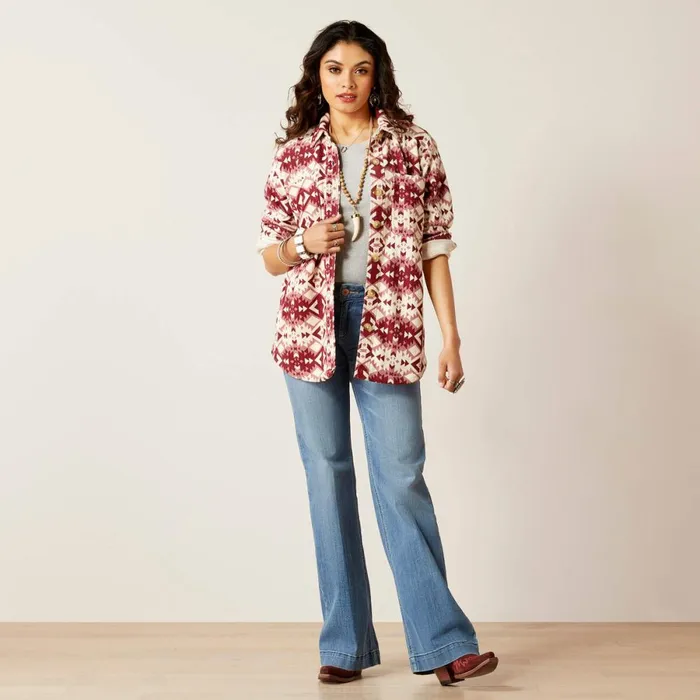 Fillmore Shirt Jacket Fillmore Sw Print Women Ariat Jackets and Vests Fillmore Shirt Jacket Fillmore Sw Print Women Ariat Jackets and Vests