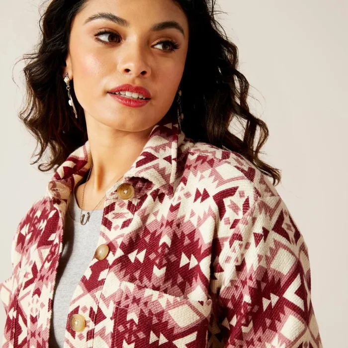 Fillmore Shirt Jacket Fillmore Sw Print Women Ariat Jackets and Vests Fillmore Shirt Jacket Fillmore Sw Print Women Ariat Jackets and Vests