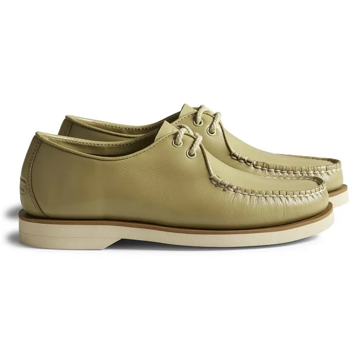 Flats and Loafers WomenMen Sperry Unisex Cloud Captain039s Oxford Smoked Elk