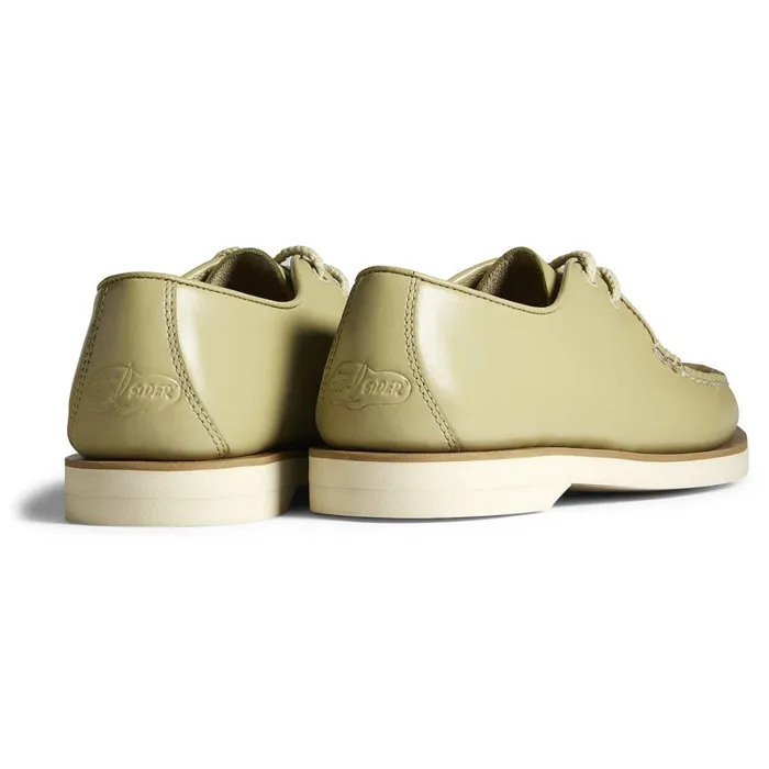 Flats and Loafers WomenMen Sperry Unisex Cloud Captain039s Oxford Smoked Elk