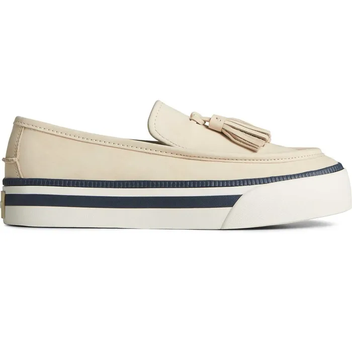 Flats and Loafers Women Sperry Sea Sailor Platform Sneaker Ivory
