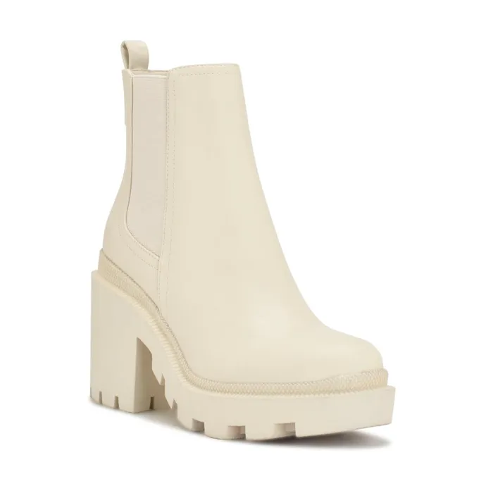 Forme Chelsea Lug Sole Booties Cream Women Nine West Boots and Booties Forme Chelsea Lug Sole Booties Cream Women Nine West Boots and Booties