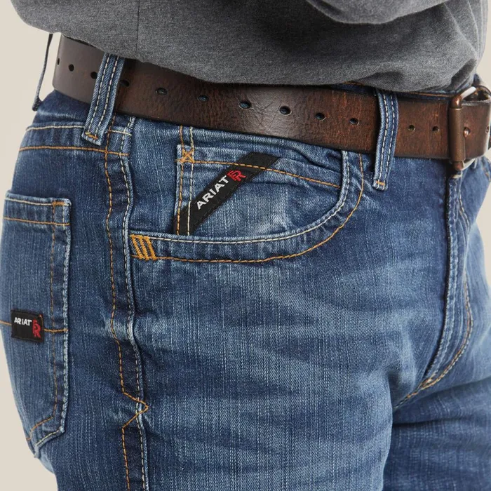 FR M4 Relaxed Basic Boot Cut Jean Alloy Men Ariat Workwear FR M4 Relaxed Basic Boot Cut Jean Alloy Men Ariat Workwear