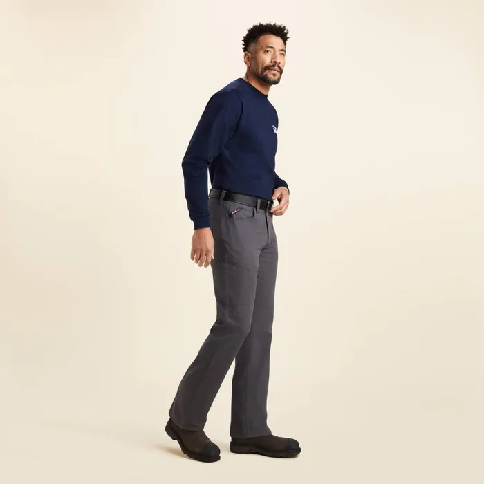 FR M4 Relaxed Crossfire Straight Pant Iron Grey Men Ariat Workwear FR M4 Relaxed Crossfire Straight Pant Iron Grey Men Ariat Workwear