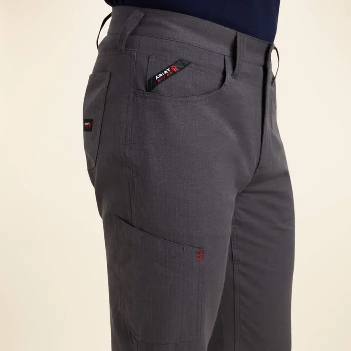 FR M4 Relaxed Crossfire Straight Pant Iron Grey Men Ariat Workwear FR M4 Relaxed Crossfire Straight Pant Iron Grey Men Ariat Workwear