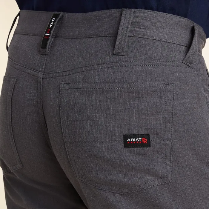 FR M4 Relaxed Crossfire Straight Pant Iron Grey Men Ariat Workwear FR M4 Relaxed Crossfire Straight Pant Iron Grey Men Ariat Workwear