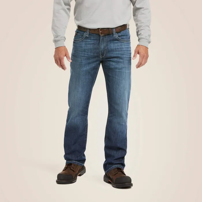FR M4 Relaxed Stretch DuraLight Boundary Boot Cut Jean Bryce Men Ariat Workwear