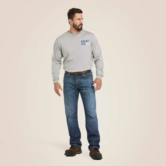 FR M4 Relaxed Stretch DuraLight Boundary Boot Cut Jean Bryce Men Ariat Workwear FR M4 Relaxed Stretch DuraLight Boundary Boot Cut Jean Bryce Men Ariat Workwear