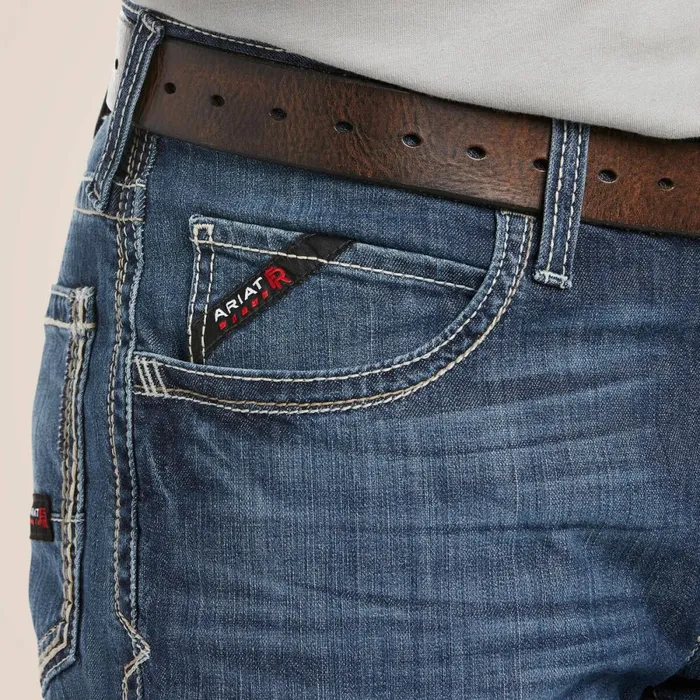FR M4 Relaxed Stretch DuraLight Boundary Boot Cut Jean Bryce Men Ariat Workwear FR M4 Relaxed Stretch DuraLight Boundary Boot Cut Jean Bryce Men Ariat Workwear