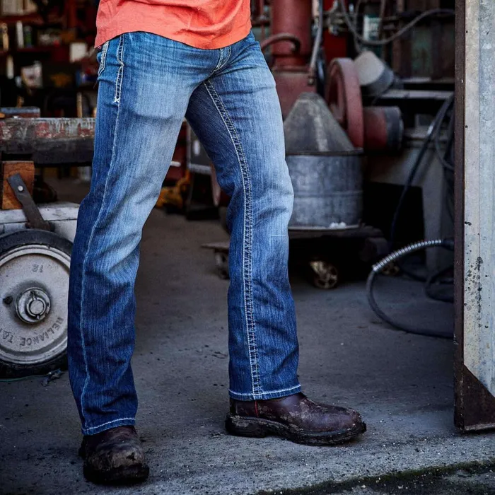 FR M4 Relaxed Stretch DuraLight Boundary Boot Cut Jean Bryce Men Ariat Workwear FR M4 Relaxed Stretch DuraLight Boundary Boot Cut Jean Bryce Men Ariat Workwear