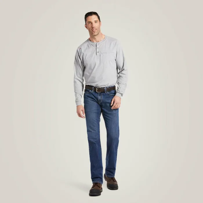 FR M7 Slim DuraStretch Basic Straight Jean Flint Men Ariat Workwear FR M7 Slim DuraStretch Basic Straight Jean Flint Men Ariat Workwear