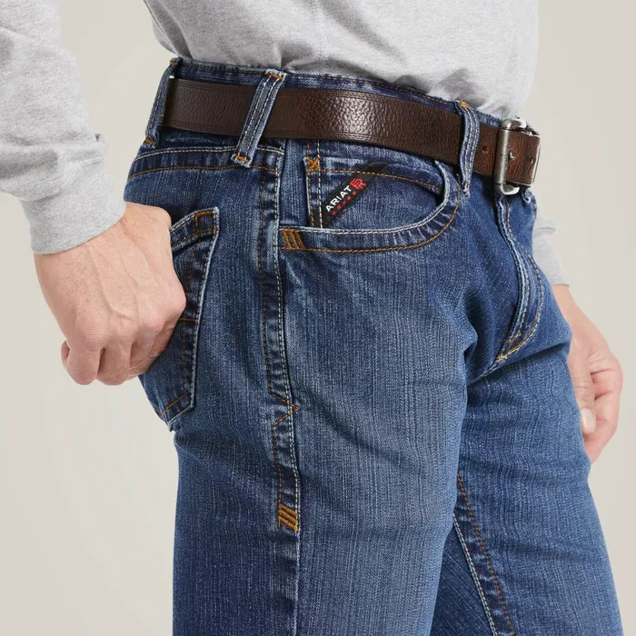 FR M7 Slim DuraStretch Basic Straight Jean Flint Men Ariat Workwear FR M7 Slim DuraStretch Basic Straight Jean Flint Men Ariat Workwear