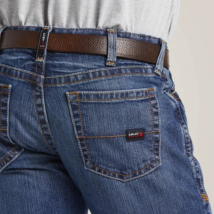 FR M7 Slim DuraStretch Basic Straight Jean Flint Men Ariat Workwear FR M7 Slim DuraStretch Basic Straight Jean Flint Men Ariat Workwear