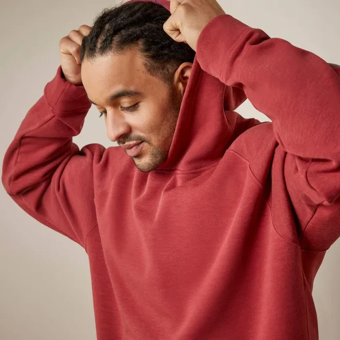 FR Primo Fleece Logo Hoodie Brick Red Men Ariat Sweatshirts and Hoodies FR Primo Fleece Logo Hoodie Brick Red Men Ariat Sweatshirts and Hoodies