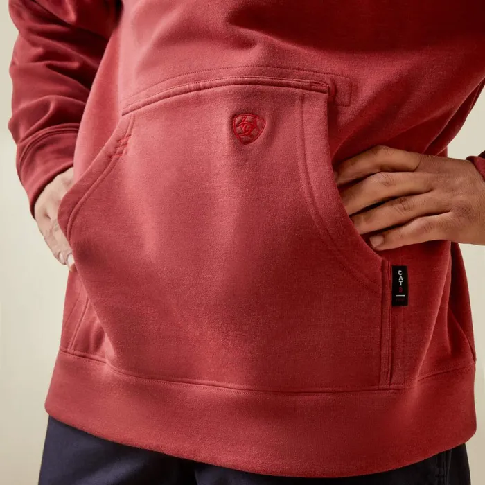 FR Primo Fleece Logo Hoodie Brick Red Men Ariat Sweatshirts and Hoodies FR Primo Fleece Logo Hoodie Brick Red Men Ariat Sweatshirts and Hoodies