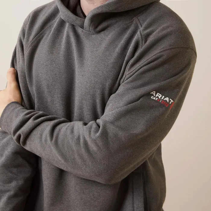 FR Rev Pullover Hoodie Charcoal Heather Men Ariat Sweatshirts and Hoodies FR Rev Pullover Hoodie Charcoal Heather Men Ariat Sweatshirts and Hoodies