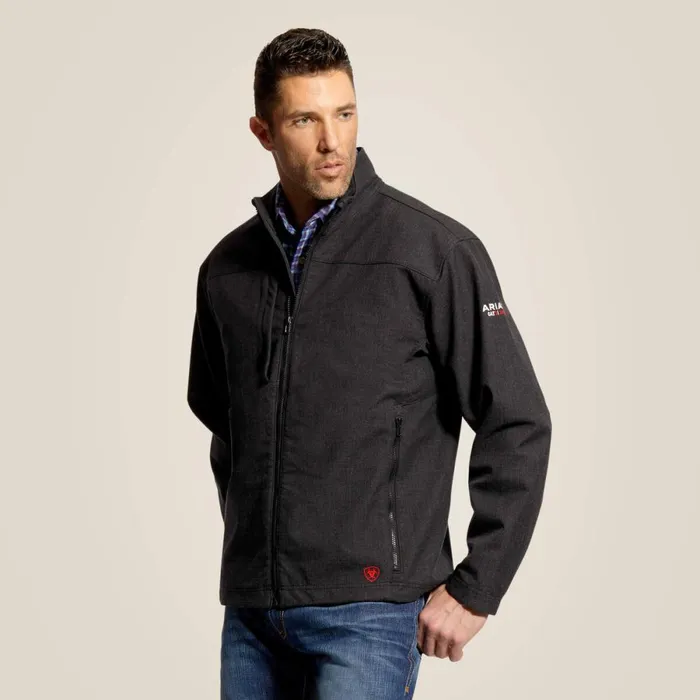 FR Vernon Jacket Black Men Ariat Workwear