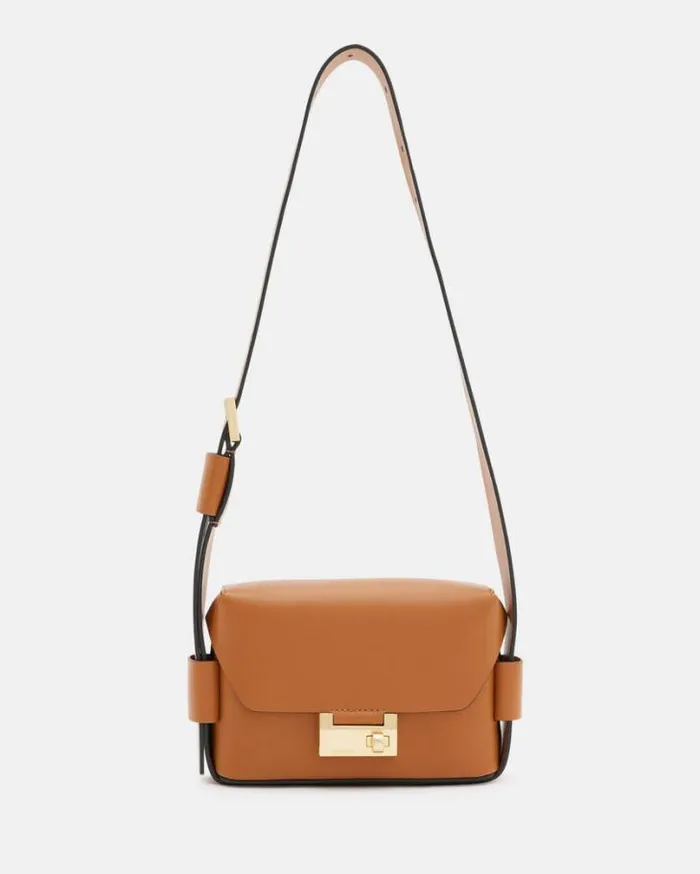 Frankie 3In1 Leather Bag Desert Tan Women AllSaints Handbags and Wallets
