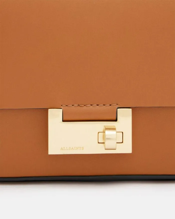 Frankie 3In1 Leather Bag Desert Tan Women AllSaints Handbags and Wallets