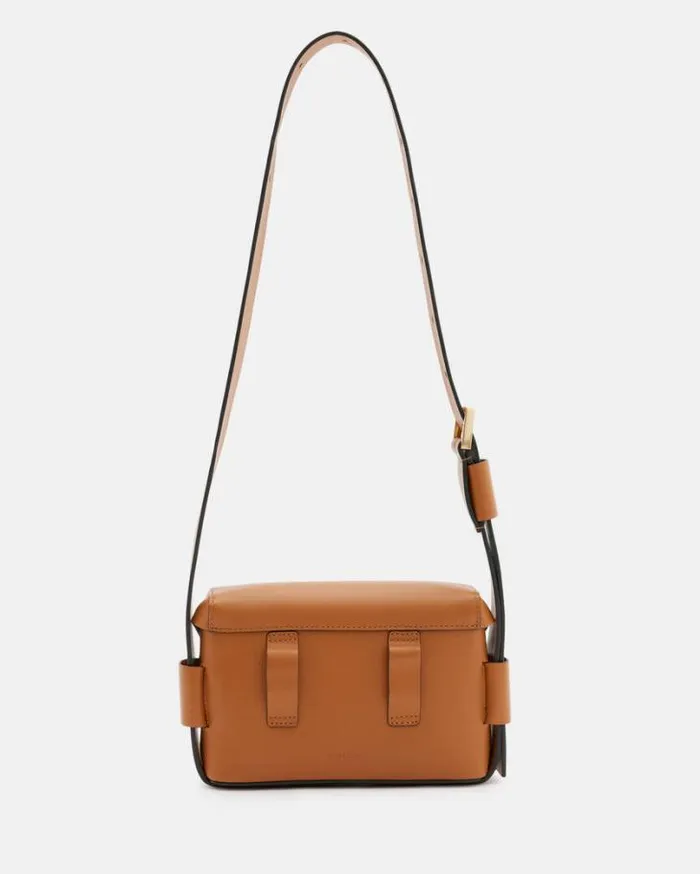 Frankie 3In1 Leather Bag Desert Tan Women AllSaints Handbags and Wallets