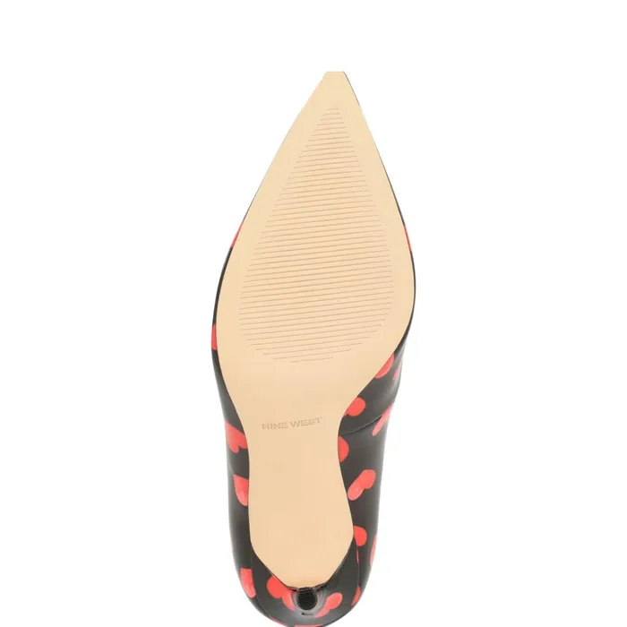 Fresh Pointy Toe Pumps Valentine Heart Print Women Nine West Pumps Fresh Pointy Toe Pumps Valentine Heart Print Women Nine West Pumps