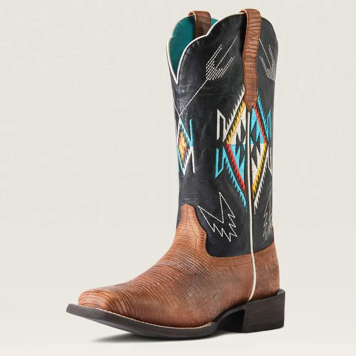Frontier Chimayo Western Boot Kona Brown Women Ariat Western Boots