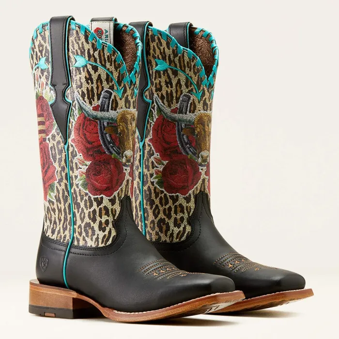 Frontier Rodeo Quincy Western Boot Rich Blackmustang Meysa Women Ariat Western Boots Frontier Rodeo Quincy Western Boot Rich Blackmustang Meysa Women Ariat Western Boots