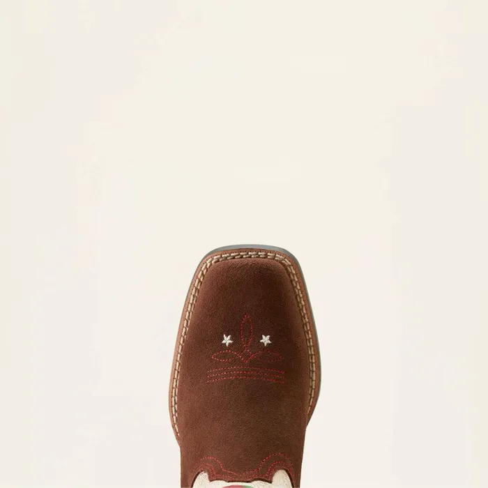 Futurity Fringe Rodeo Quincy Western Boot Chocolate Suederange Riding Ruby Kids Ariat Big Kids039 Footwear Futurity Fringe Rodeo Quincy Western Boot Chocolate Suederange Riding Ruby Kids Ariat Big Kids039 Footwear