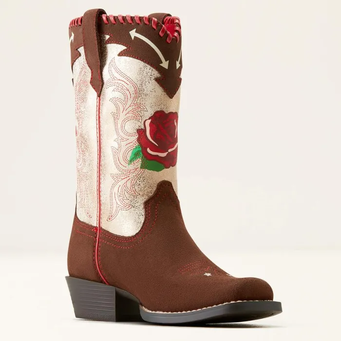 Futurity Fringe Rodeo Quincy Western Boot Chocolate Suederange Riding Ruby Kids Ariat Big Kids039 Footwear Futurity Fringe Rodeo Quincy Western Boot Chocolate Suederange Riding Ruby Kids Ariat Big Kids039 Footwear