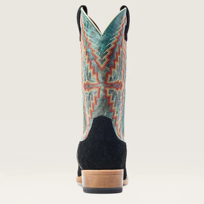 Futurity Showman Western Boot Black Roughout Men Ariat Western Boots Futurity Showman Western Boot Black Roughout Men Ariat Western Boots