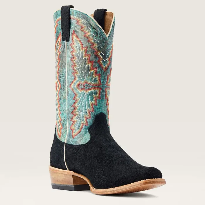 Futurity Showman Western Boot Black Roughout Men Ariat Western Boots Futurity Showman Western Boot Black Roughout Men Ariat Western Boots