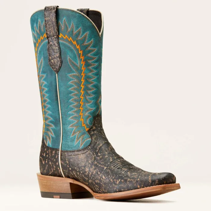 Futurity Time Cowboy Boot Distressed Charcoal Men Ariat Western Boots Futurity Time Cowboy Boot Distressed Charcoal Men Ariat Western Boots