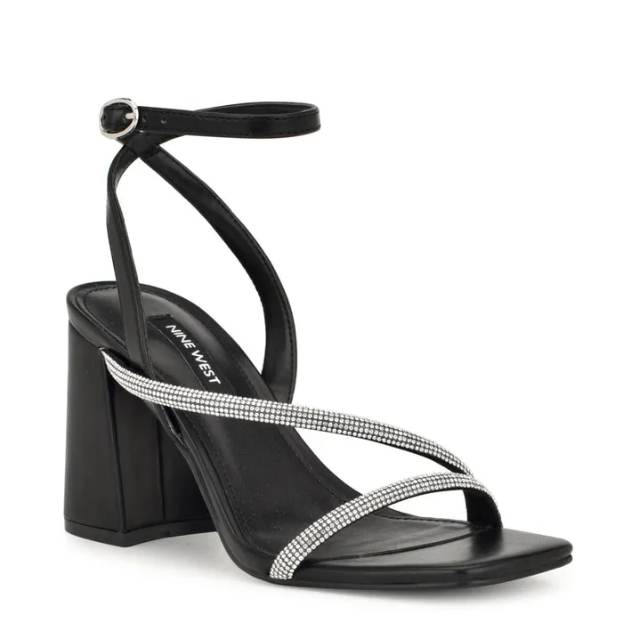 Gaden Ankle Strap Sandals Blackblack Women Nine West Dress Gaden Ankle Strap Sandals Blackblack Women Nine West Dress