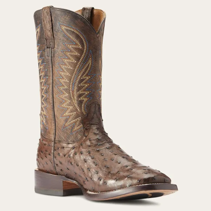 Gallup Western Boot Mocha Full Quill Ostrich Men Ariat Western Boots Gallup Western Boot Mocha Full Quill Ostrich Men Ariat Western Boots
